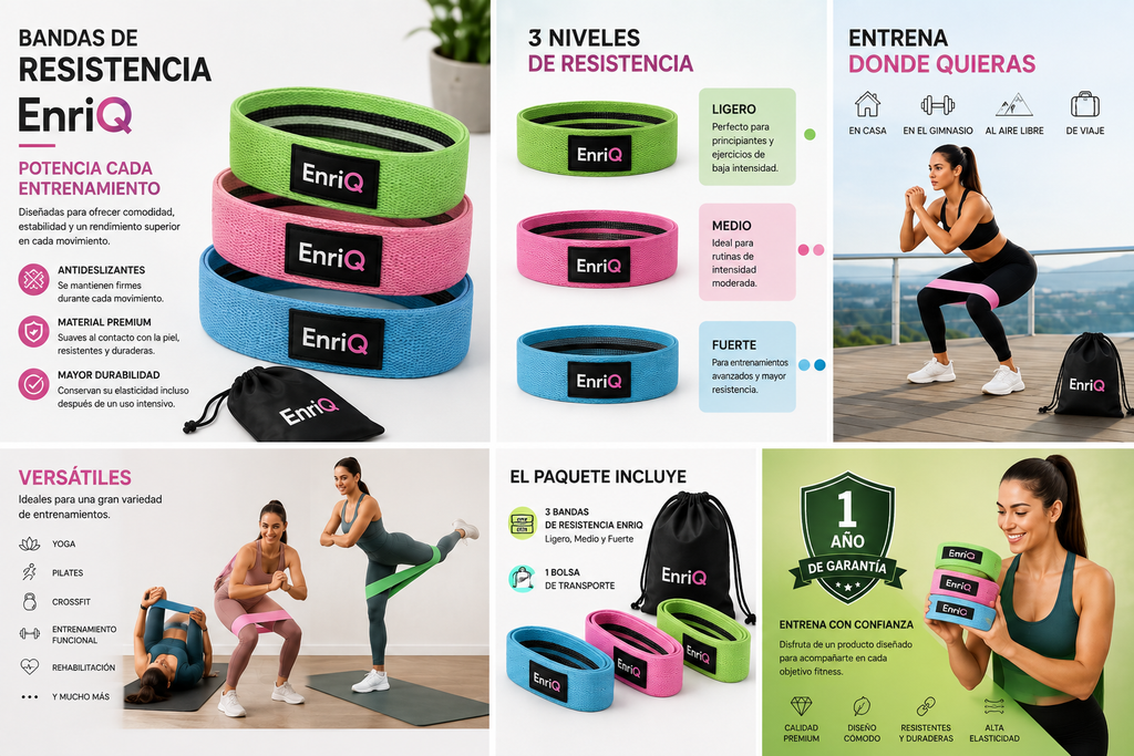 Banda elastica para el gym